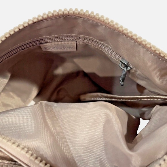 Kipling Sparkly Gold Adjustable Shoulder Crossbody Handbag Purse New with Tags - Picture 13 of 16